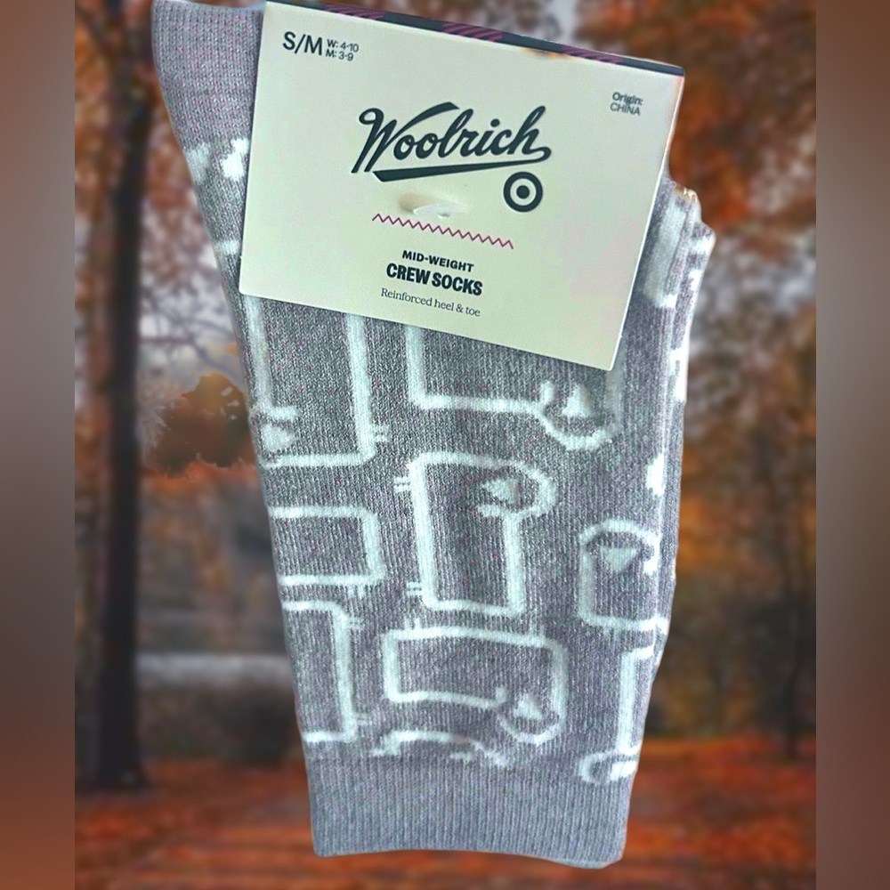 Woolrich x Target Adult Sheep Crew Socks